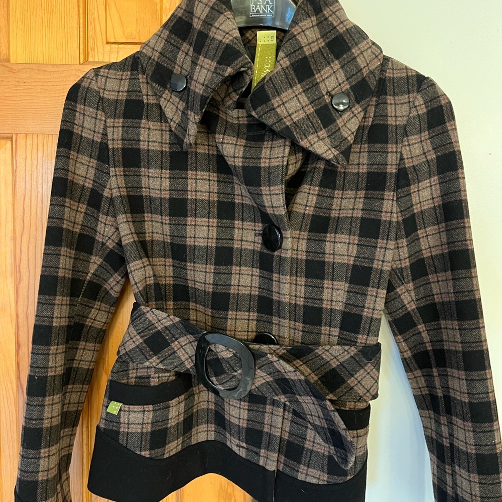 Wool coat made in Ukraine. Excellent condition.